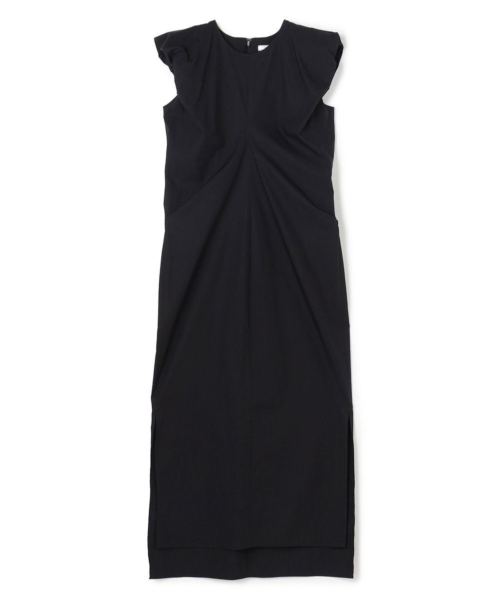 BEIGE， MALLOW / コットンタック バルーンスリーブドレス 