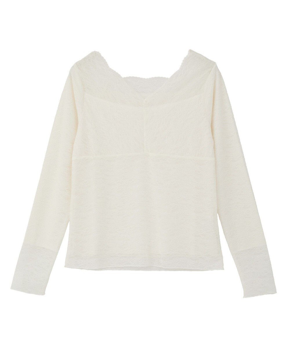 earth music&ecology 【吸湿発熱】【2WAY】あったかフェミニンインナー（２ｗａｙネック） 