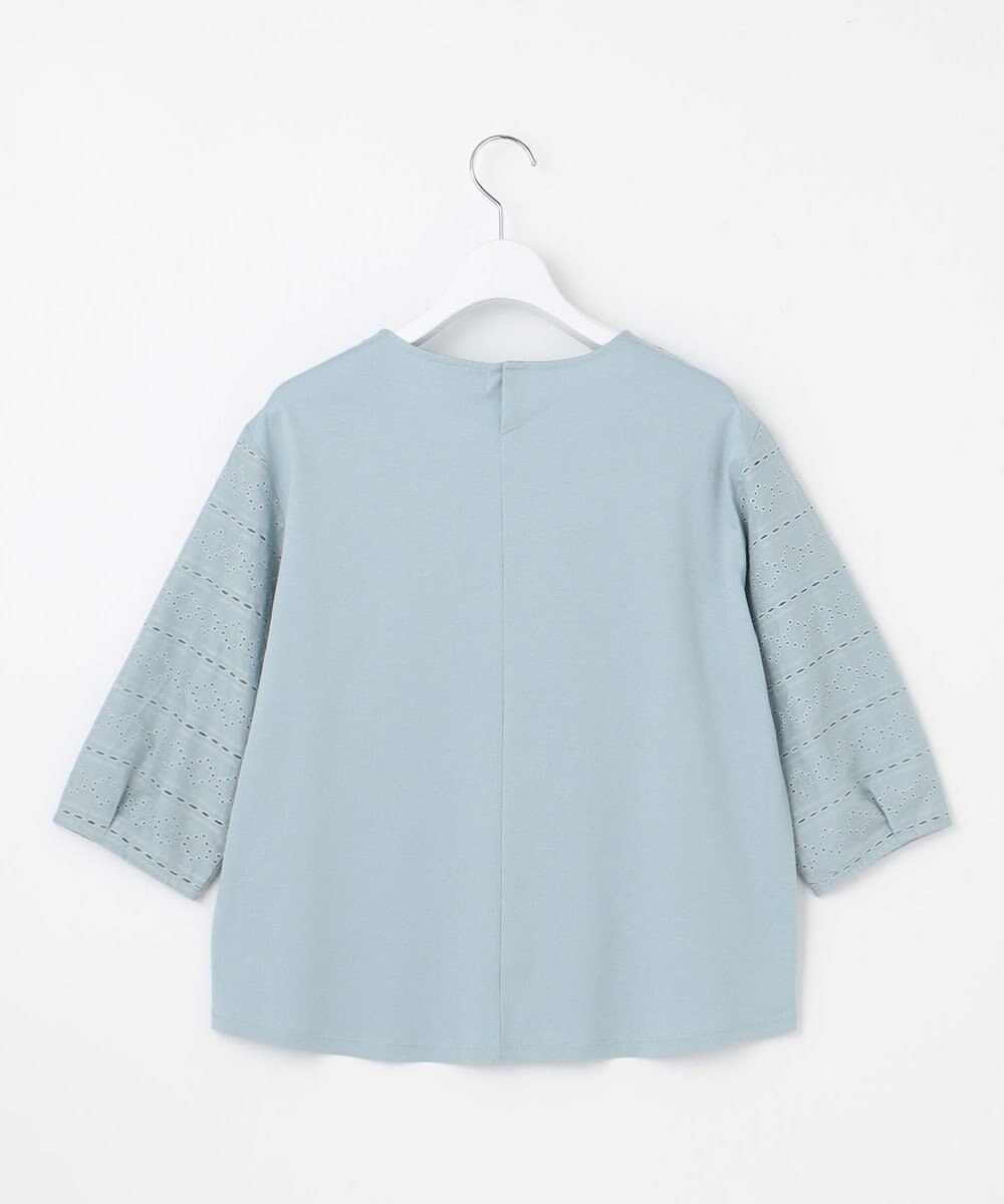 J.PRESS LADIES 【洗える】スムースジャージー 刺繍 カットソー 