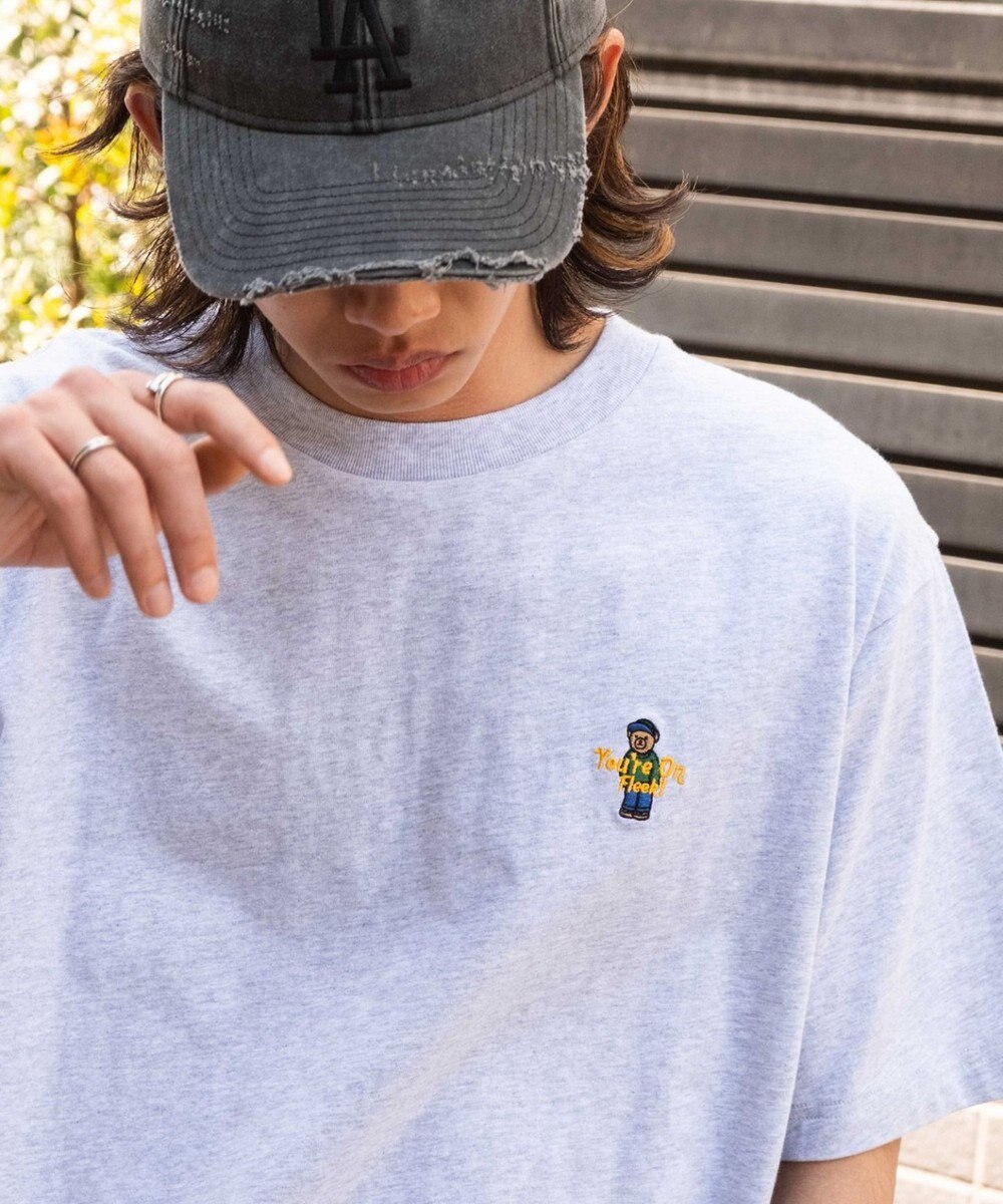 WEGO 【MLサイズ展開/綿100%】グラフィックワンポイントT（SS） 