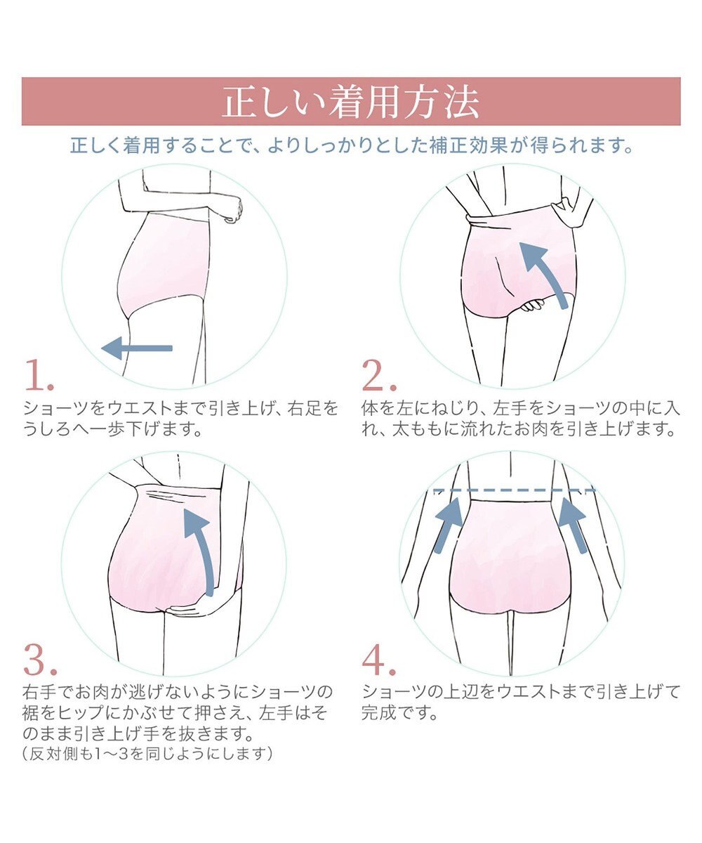 BRADELIS New York 【カヤビューティーラボ】レーシーハイウエストショーツ25 深め ハイウエスト お腹すっきり 補正 補整下着 