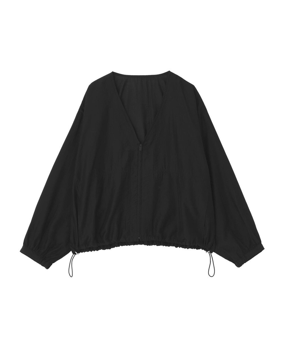 Green Parks シアーＺＩＰＶネックブルゾン 