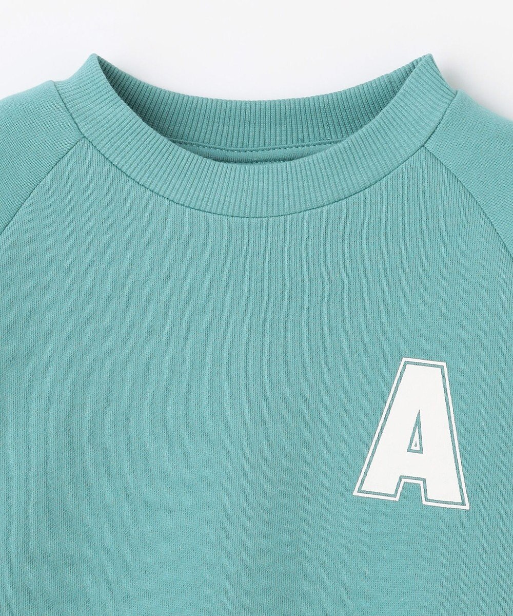 ANY KIDS ロゴプリント トレーナー 