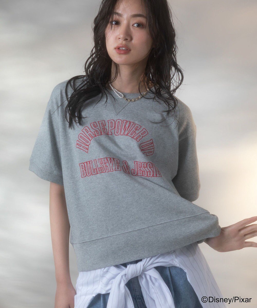Green Parks トイストーリー／スウェット風ロゴＴシャツ 
