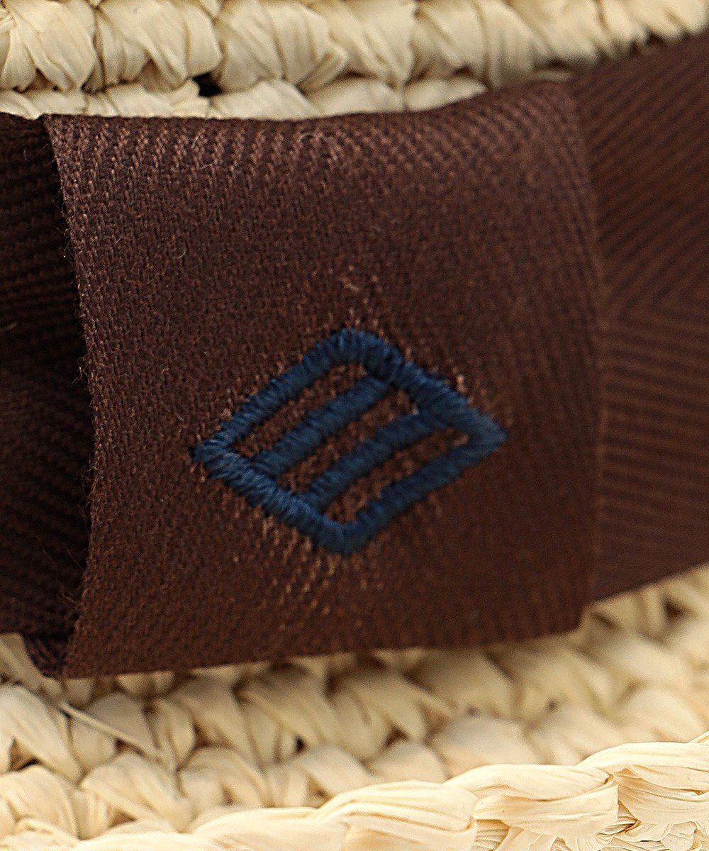 JOSEPH ABBOUD 【サイズ調整可】ラフィアメランジ ハット 