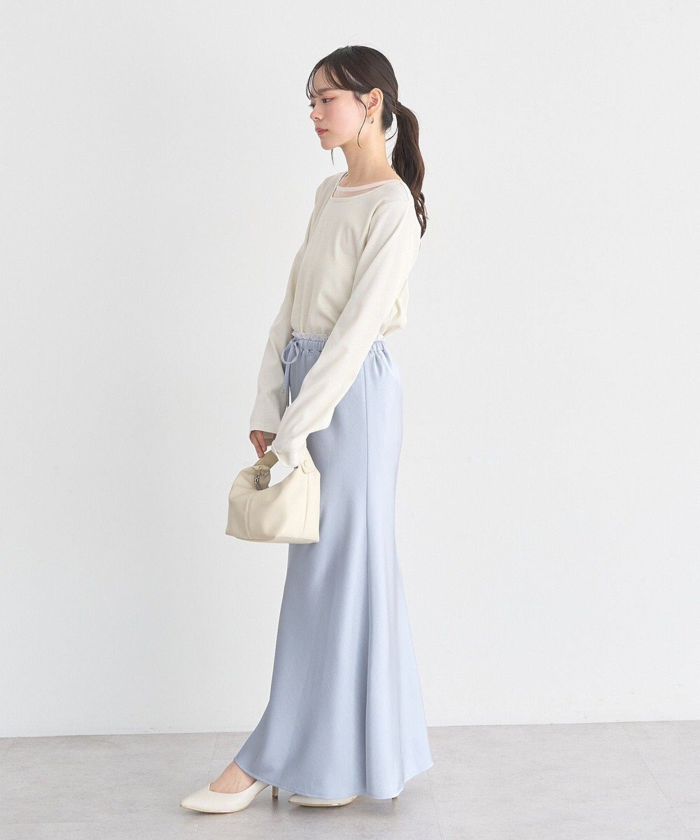 earth music&ecology レイヤード風テレコプルオーバー 