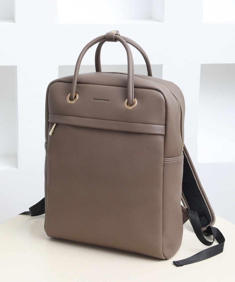 style code 【MERCURYDUO/マーキュリーデュオ】メタルアイレット　2WAY ラージリュック　推し活大容量バッグ 