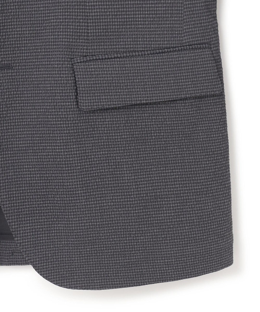 J.PRESS MEN 【セットアップ対応 / ウォッシャブル】トラベラーズシアサッカージャケット 