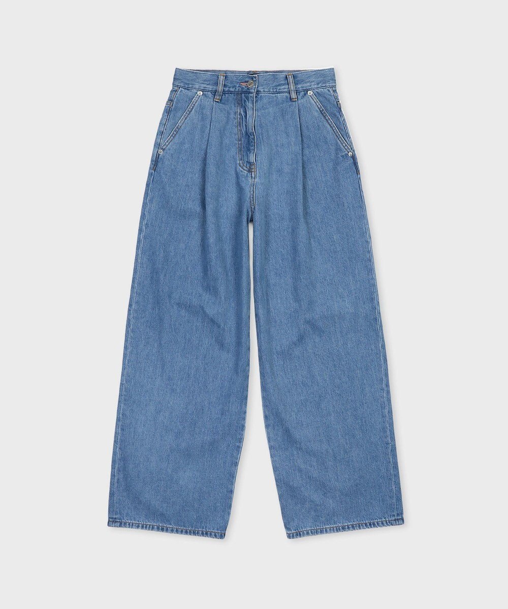 Paul Smith インディゴ ワイド デニムパンツ 