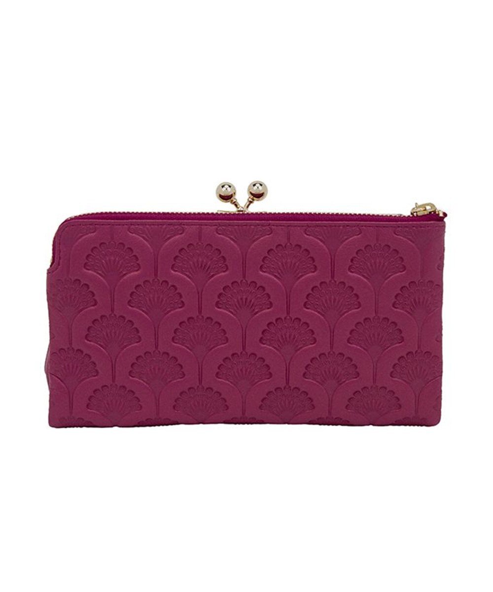 ANNA SUI ピーコック 二つ折り口金長財布 