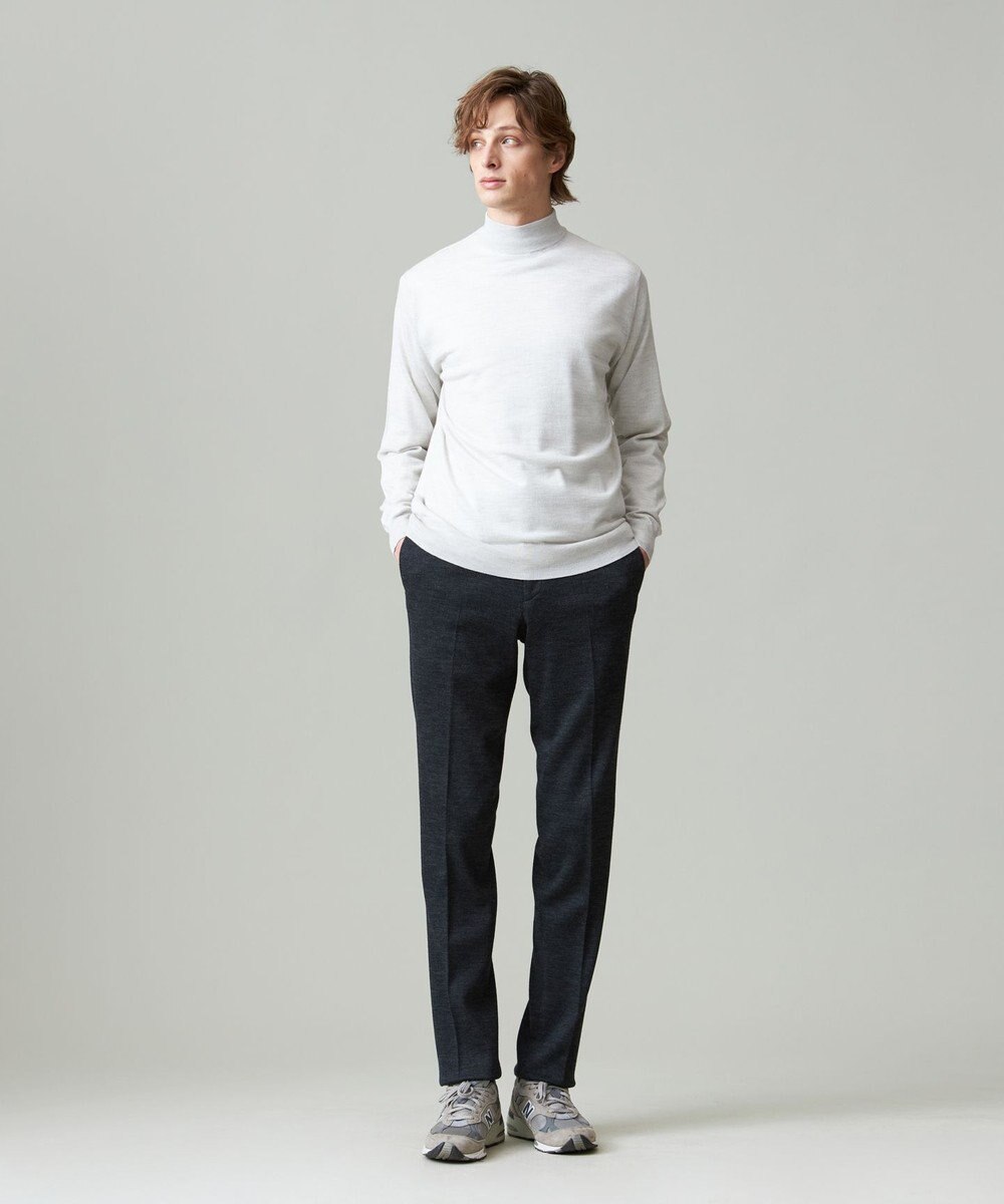 J.PRESS MEN 【WEB限定カラー有】オメガツイスト ハイゲージ モックネックニット 