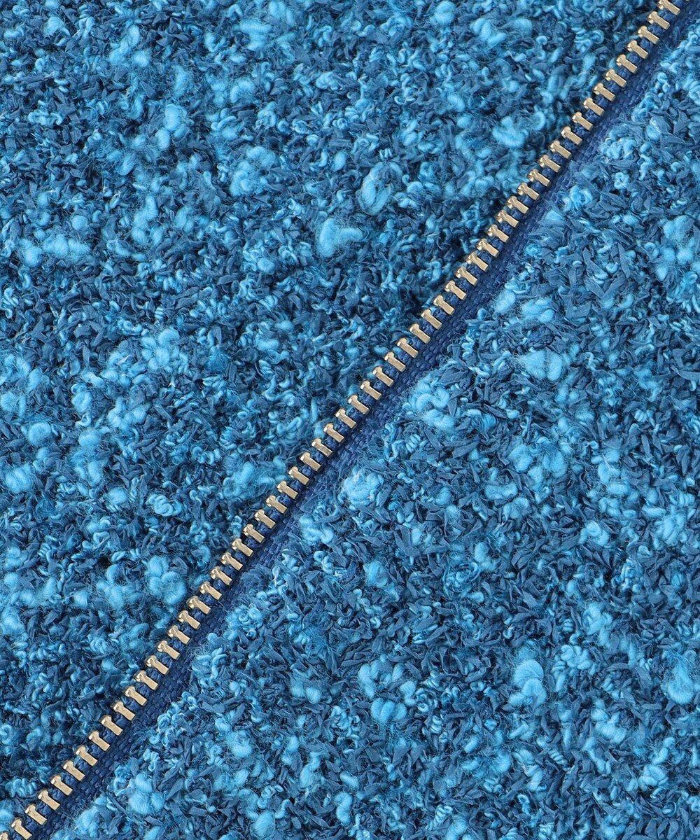 ICB 【洗える】 カラーニットツイード ベスト 