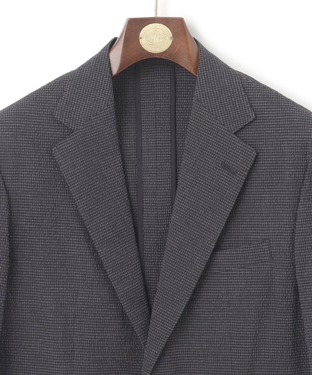 J.PRESS MEN 【セットアップ対応 / ウォッシャブル】トラベラーズシアサッカージャケット 