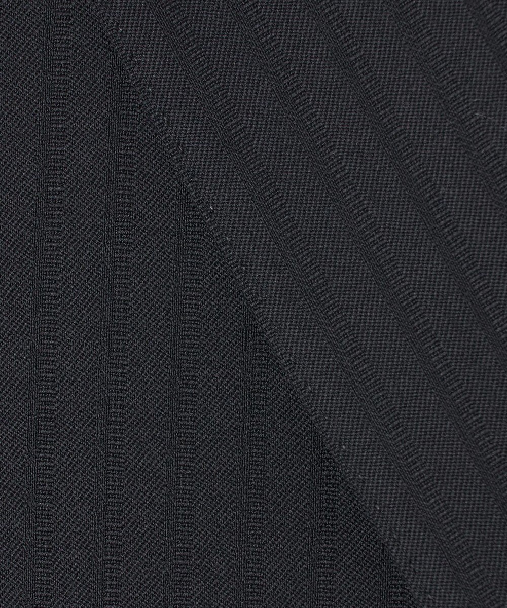 GOTAIRIKU 【御幸毛織】ドライスピナーツイルストレッチスーツ_ブラックストライプ 