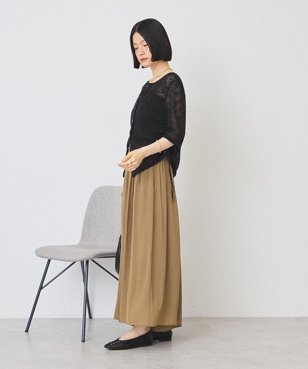 AMERICAN HOLIC レース5分袖カーディガン 