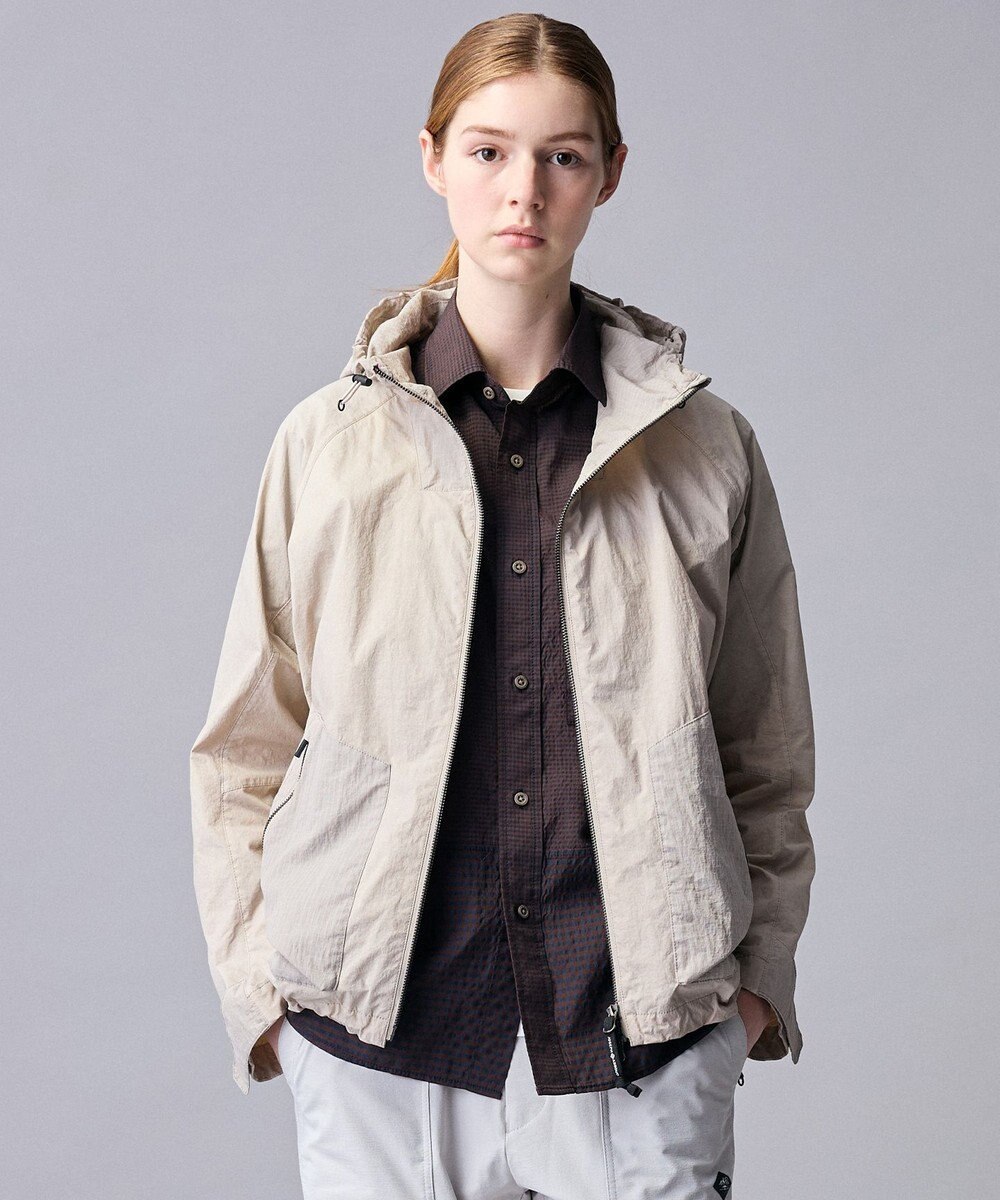 JOSEPH ABBOUD MOUNTAIN 【日本素材/軽量/オーガニックコットンブレンド】チェックコンビ アウトドア シャツ 