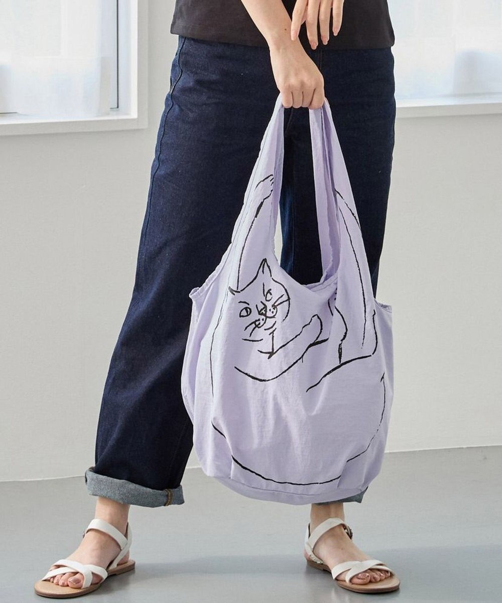 ROOTOTE 3543【ルートート】EU.ルーショッパー.ブラサガリネコ-B 