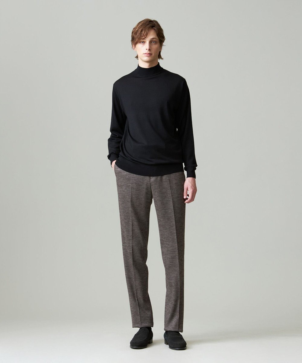 J.PRESS MEN 【WEB限定カラー有】オメガツイスト ハイゲージ モックネックニット 