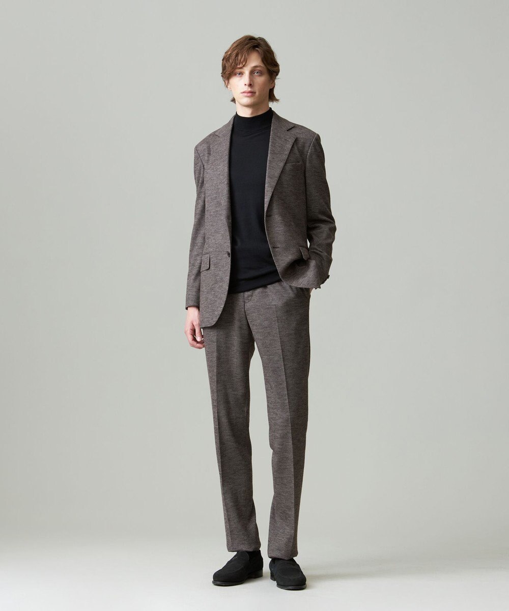 J.PRESS MEN 【WEB限定カラー有】オメガツイスト ハイゲージ モックネックニット 