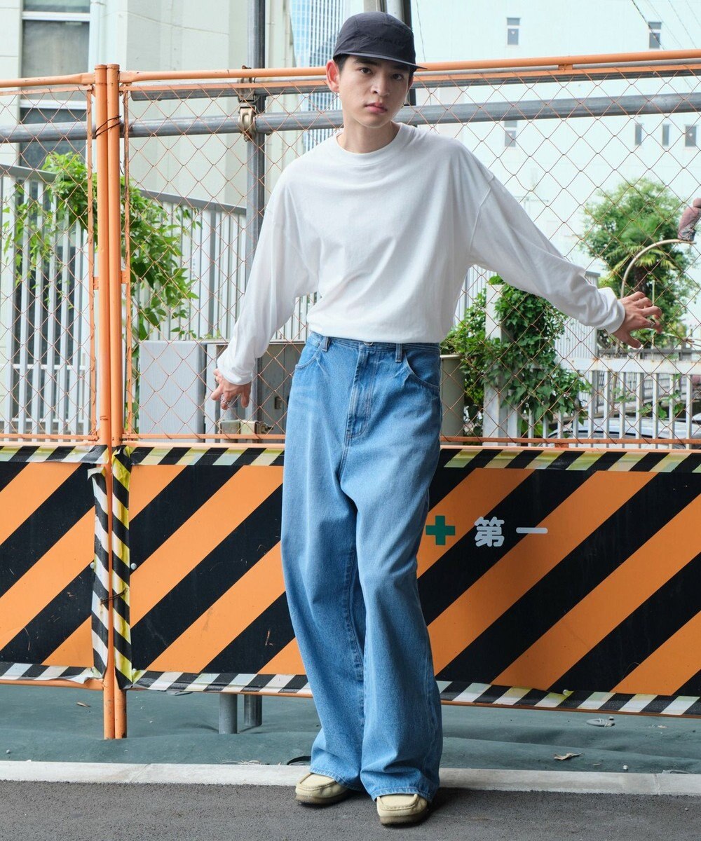 WEGO ビッグコットンT（LS） 