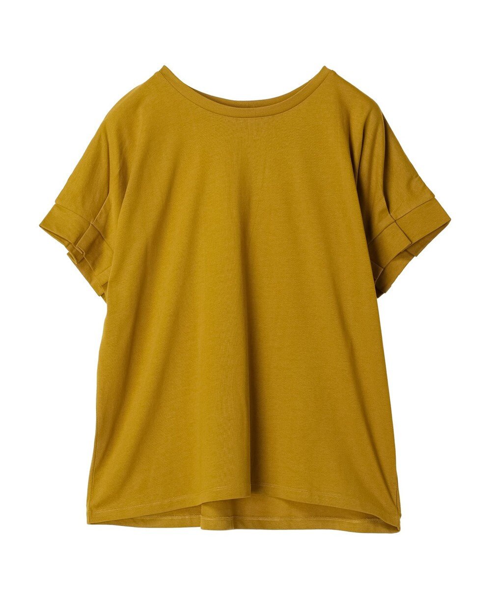 AMERICAN HOLIC 接触冷感袖タックカットプルオーバー 