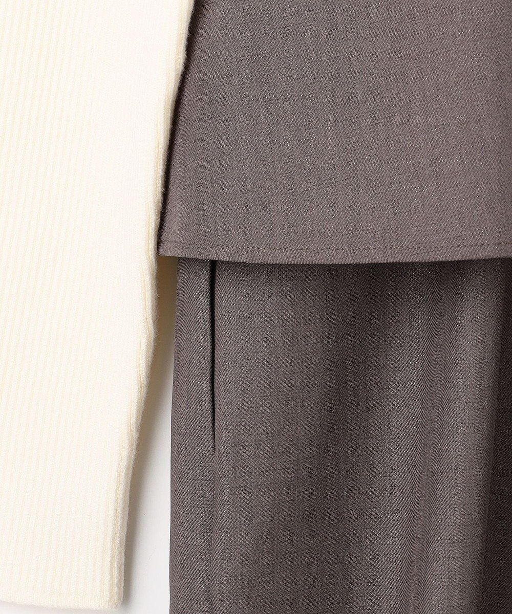 ANY SIS 【2SET】ビスチェ ワンピース × ニット セット 