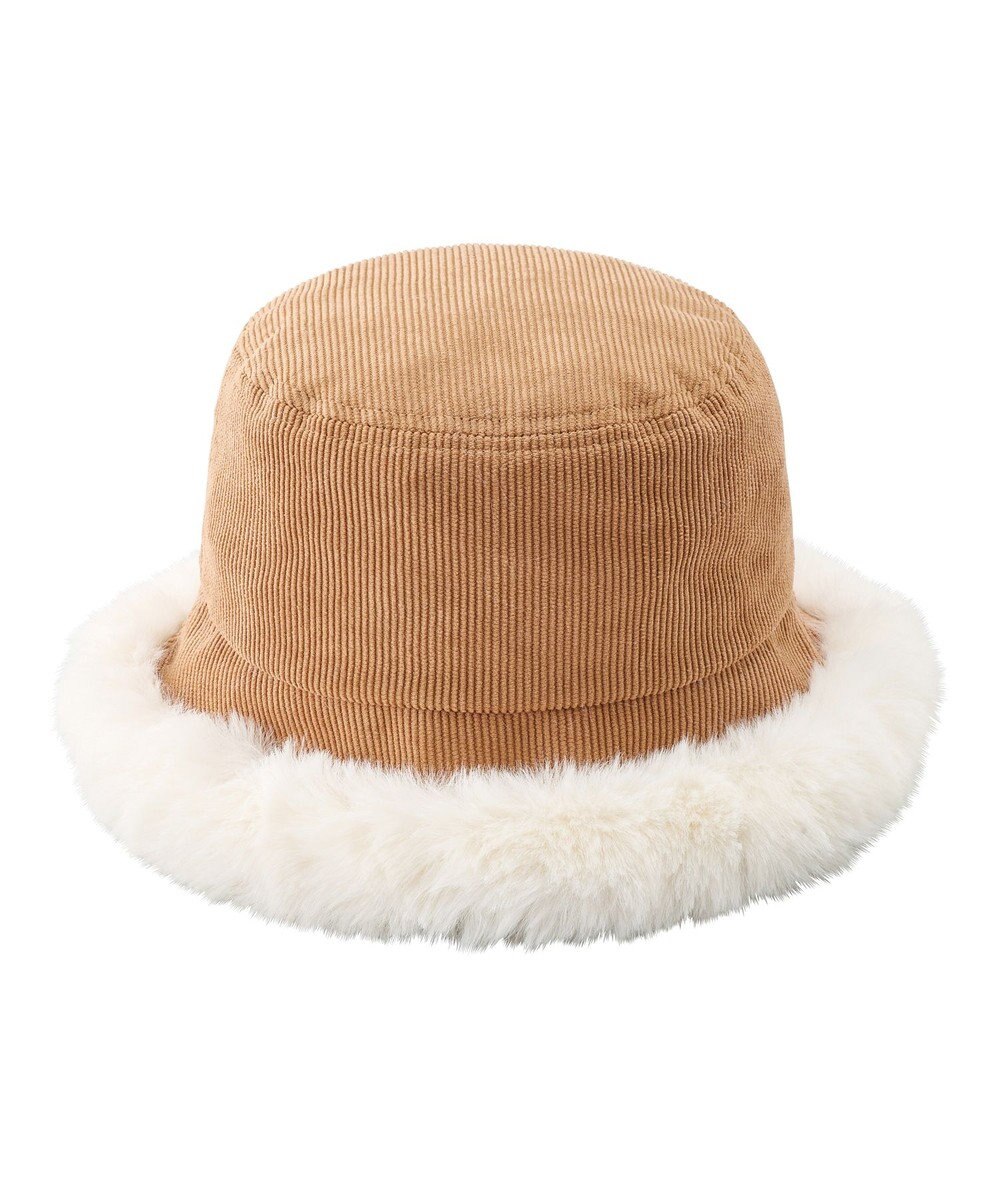 MOONBAT estaa エッジボリューム ファーダウンクロッシェ／サイズ調整可／手洗い 