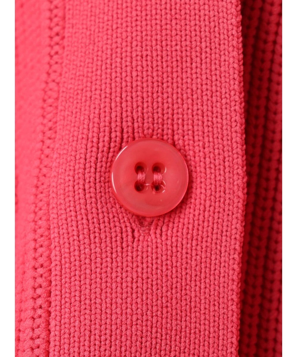 Green Parks スポンディシュ畦編みショート丈カーディガン 