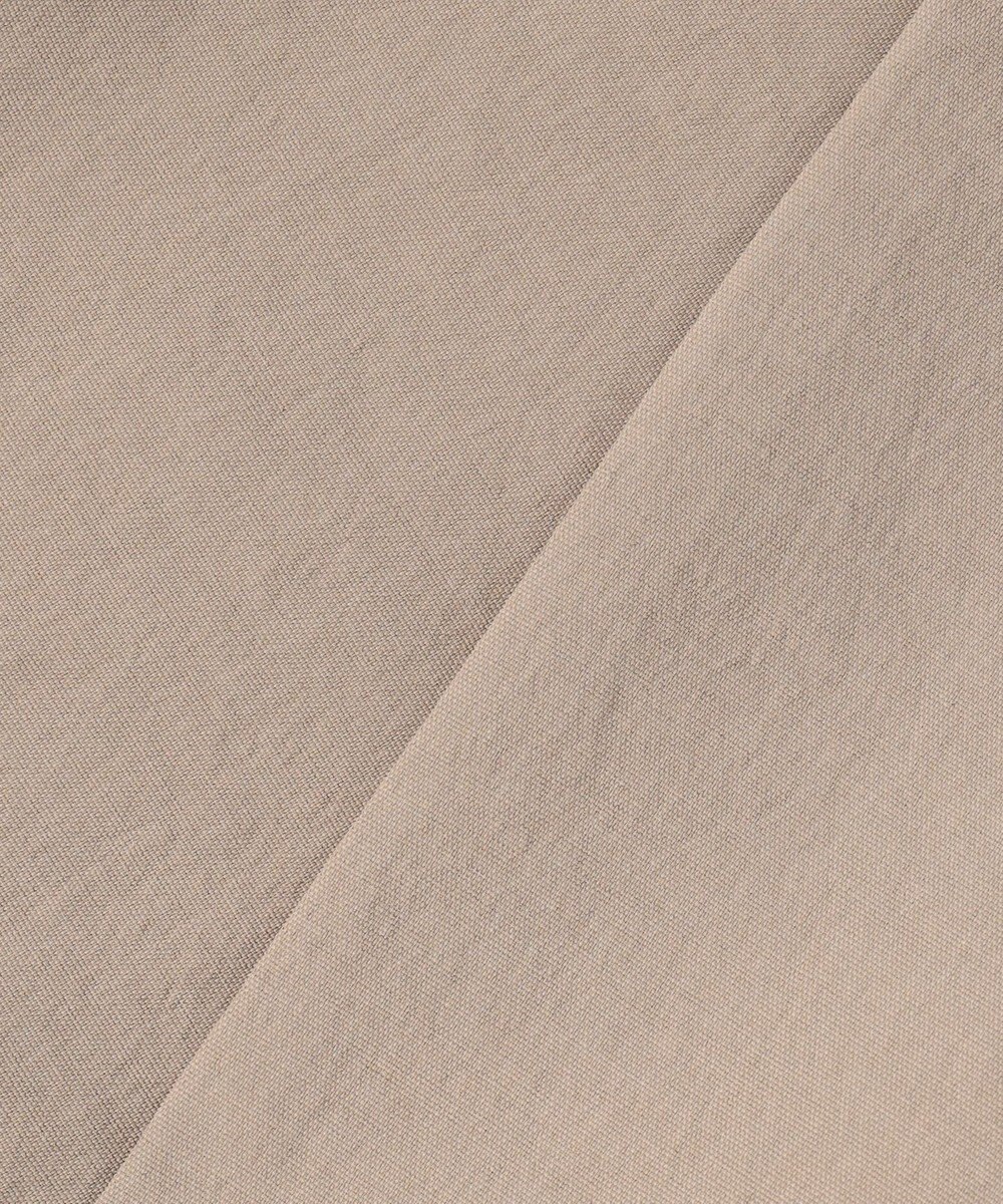 BEIGE， PORDIC / ドロスト付きノーカラージャケット 