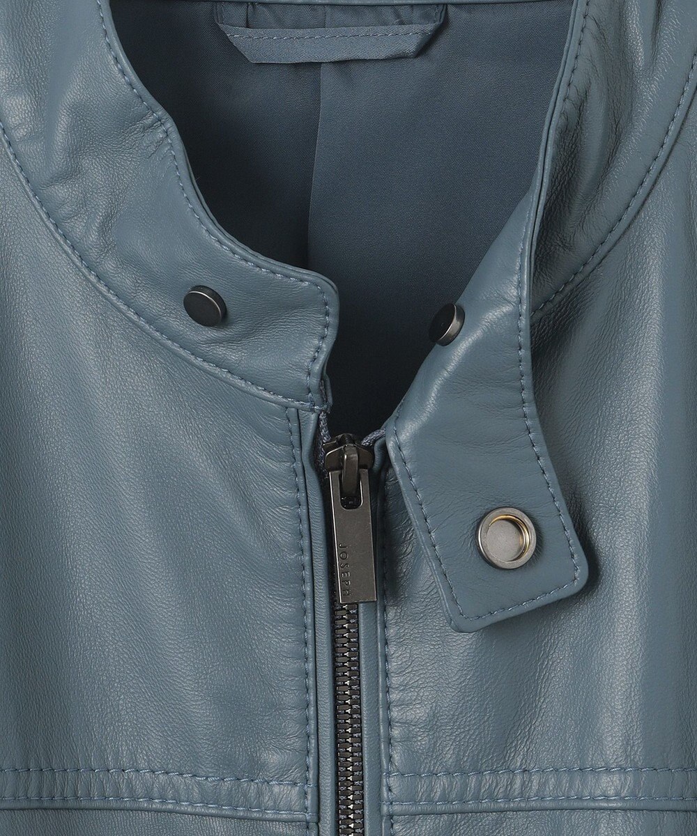 JOSEPH HOMME ライトラムナッパレザー　シングルライダース 