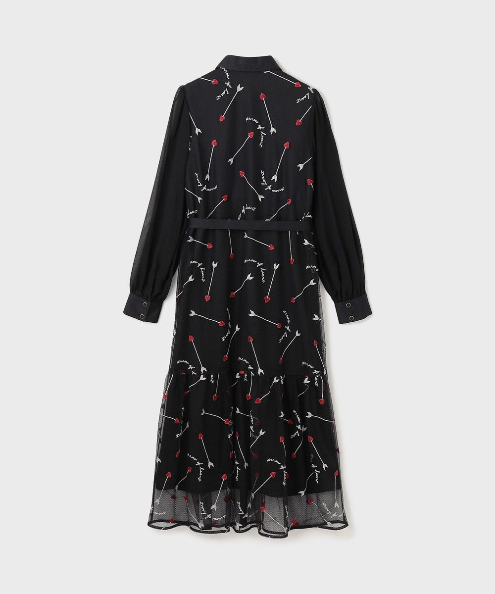 GRACE CONTINENTAL ハートアロー刺繍ワンピース 