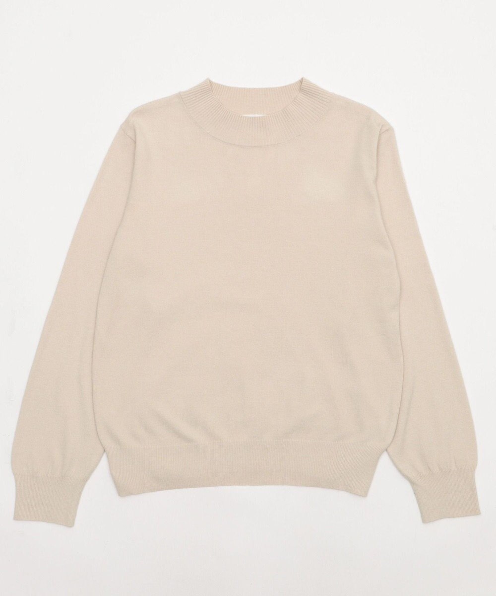 WEGO 【WEB限定/25年秋冬新作/洗濯OK/毛玉レス】ハイネックプルオーバー 