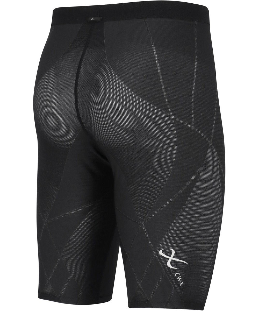 CW-X 【MEN】 CW-X スポーツタイツ ハーフ ひざ上丈 下半身サポート(股関節・腰・おしり・ふともも) 全面メッシュ素材 マラソン・球技 メンズ HZO775 /ワコール 