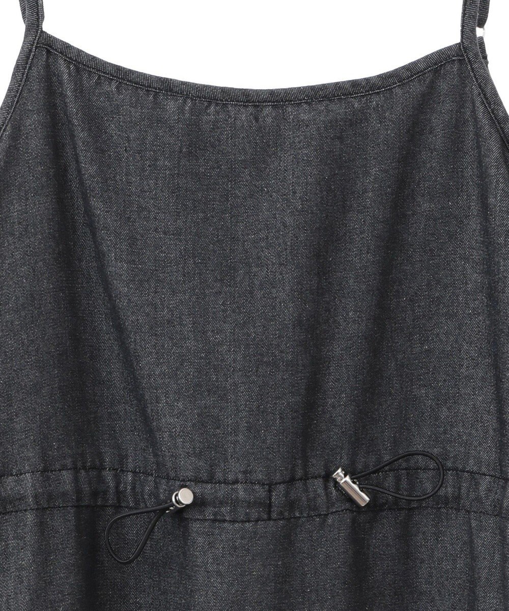 Green Parks カーゴポケットデニムキャミワンピース 