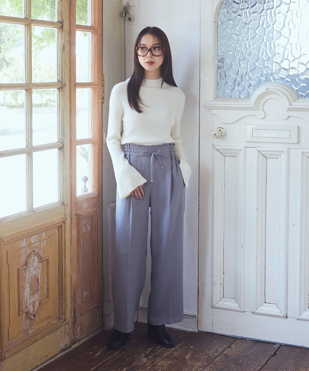 earth music&ecology フレアスリーブプルオーバー 