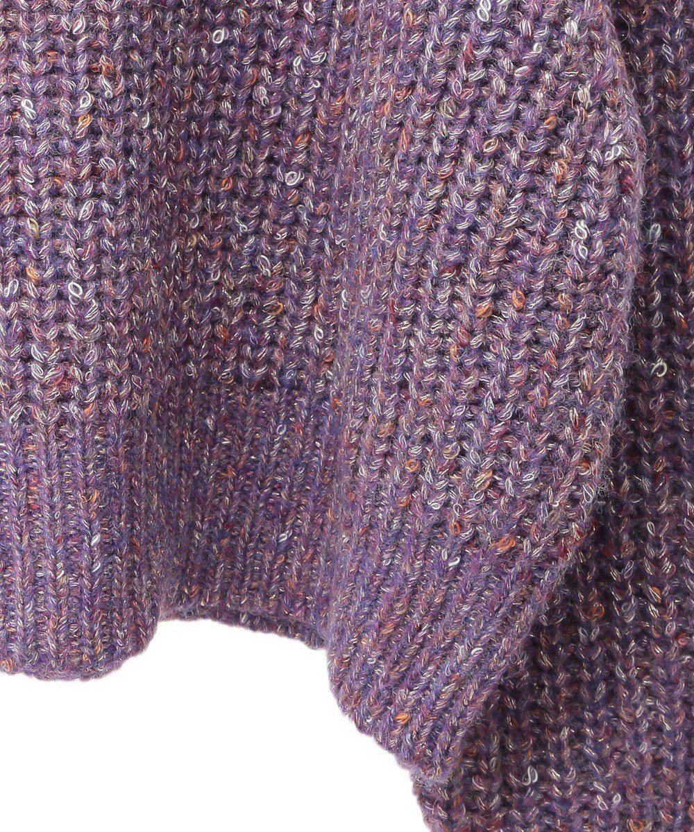 Green Parks ｍｉｘラメショートニットプルオーバー 