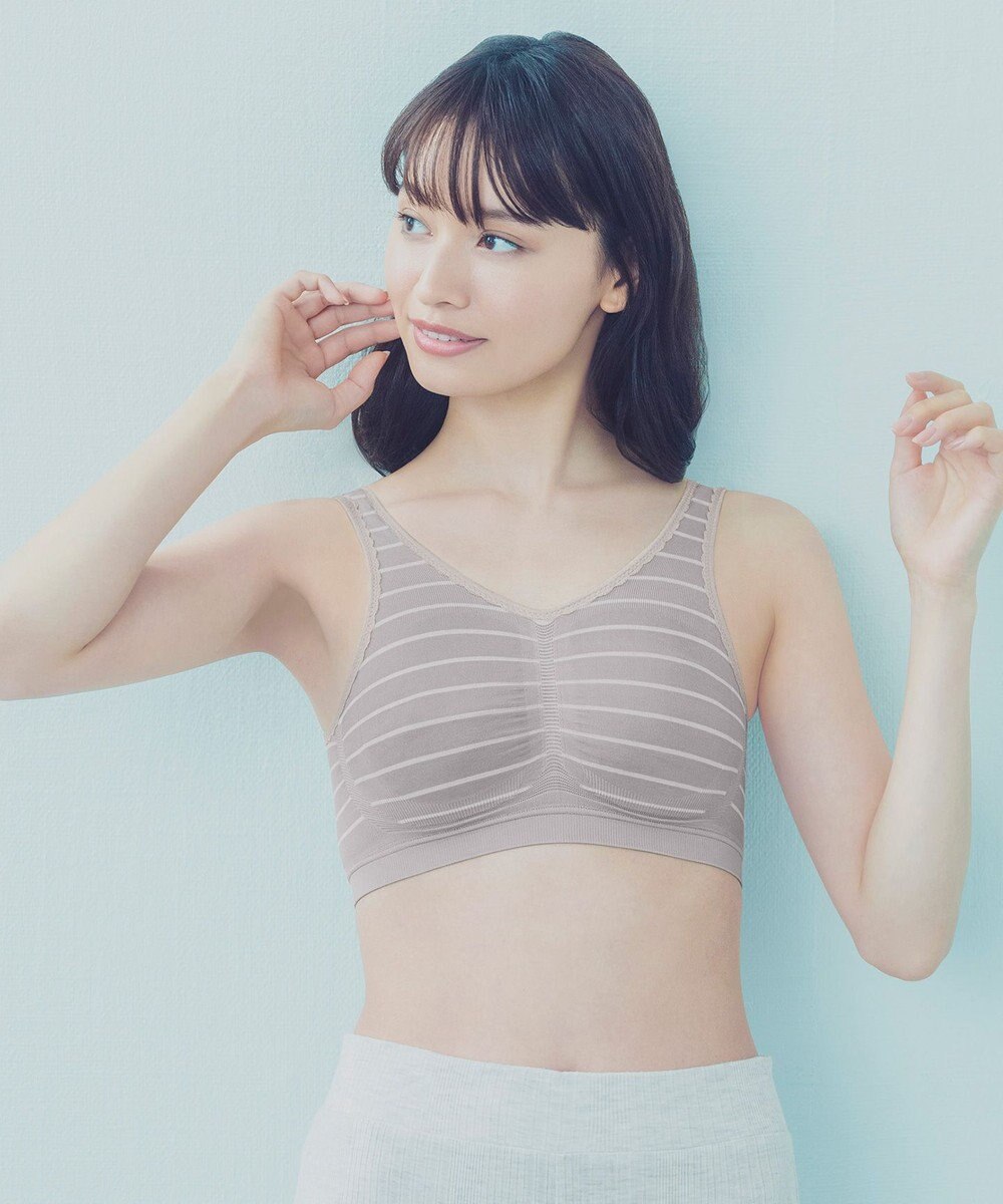 Wing ノンワイヤーブラ　【ナイトアップブラ】　寝るとき用ブラ　夜のバストケア　ウイング／ワコール　KB3508 