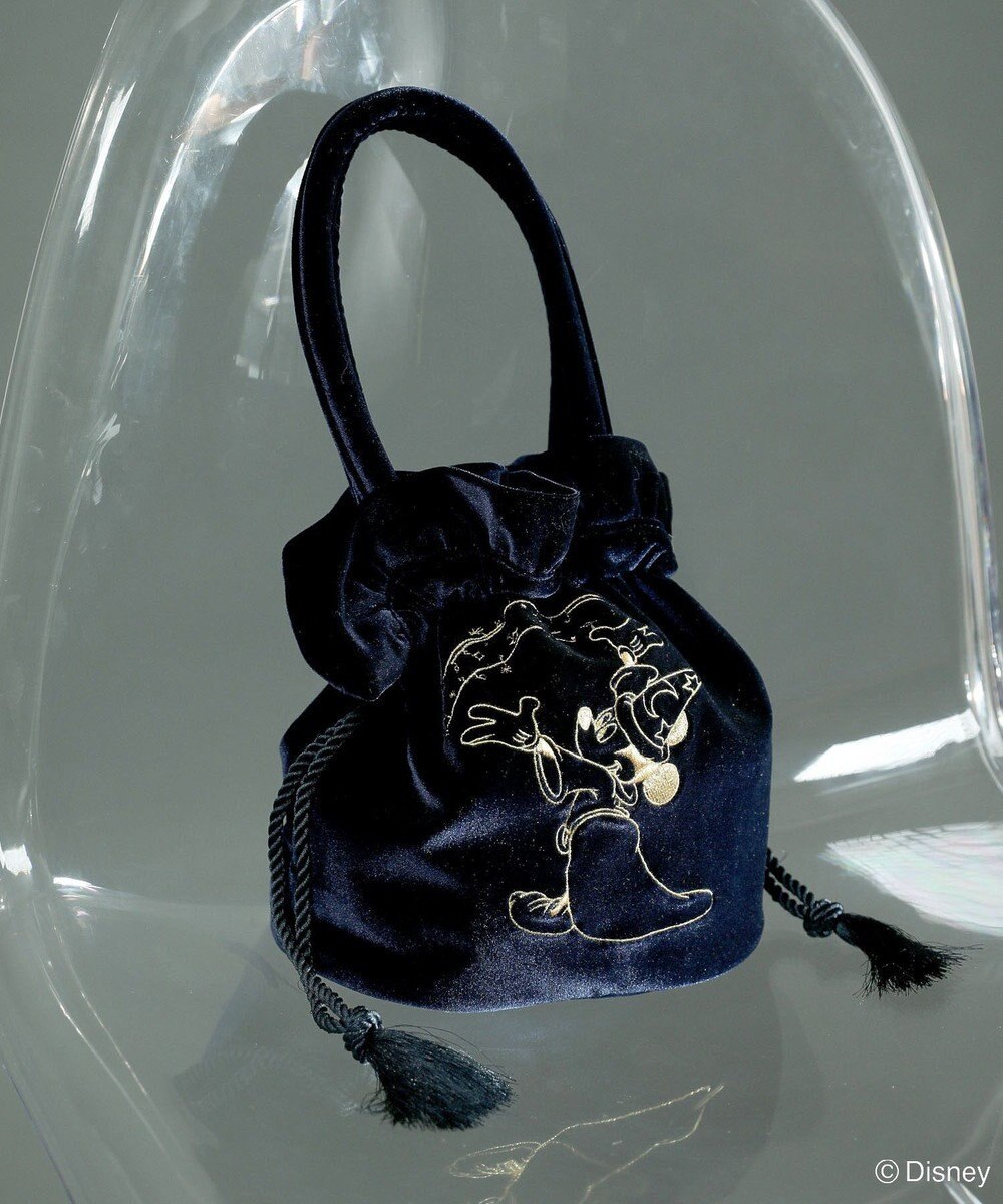 Green Parks ＦＡＮＴＡＳＩＡ／刺繍ベロアミニバッグ 