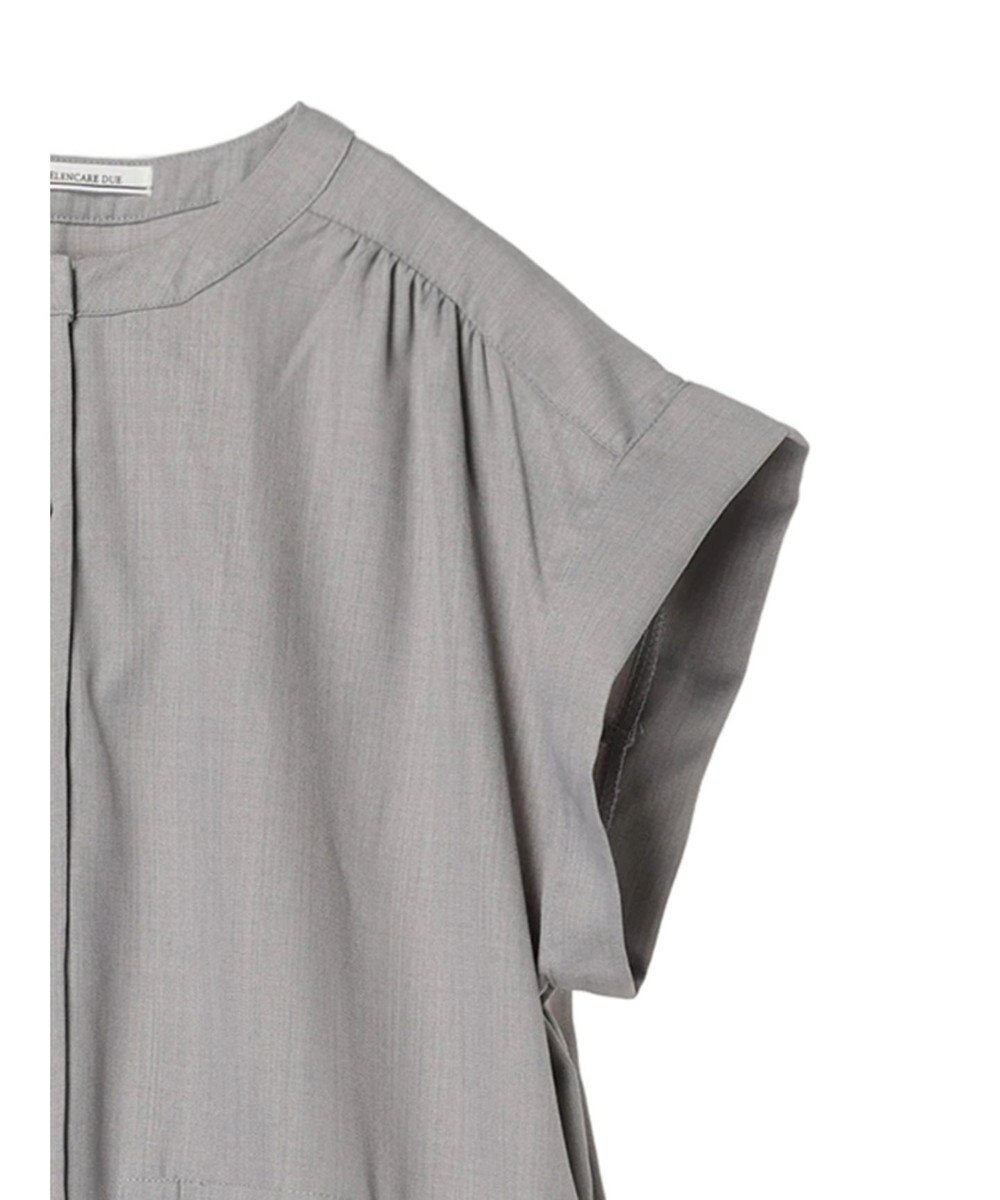 Green Parks ・ＥＬＥＮＣＡＲＥ　ＤＵＥリネンライクドロストワンピース 