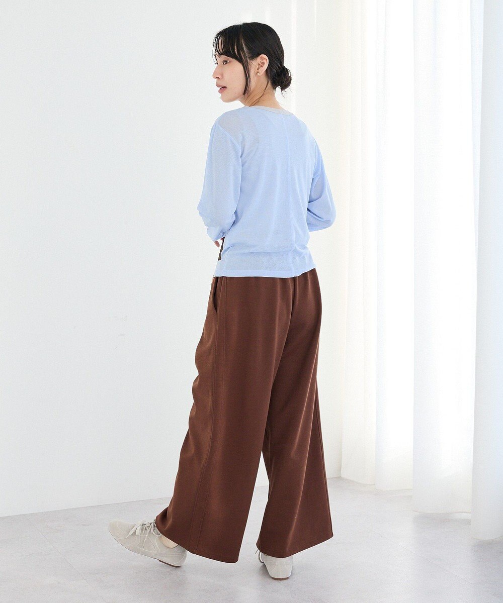 CRAFT STANDARD BOUTIQUE ダンボールニットタックパンツ 