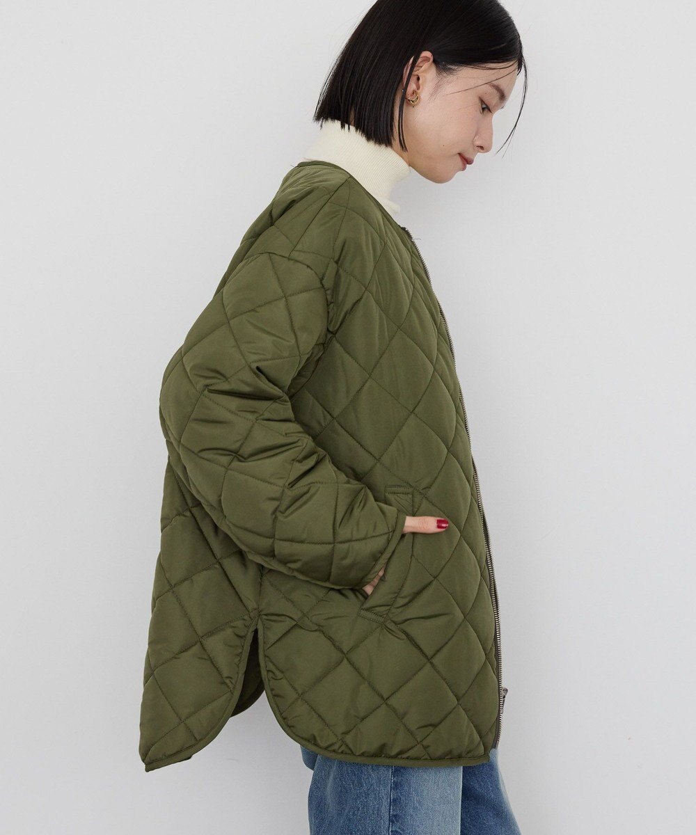 AMERICAN HOLIC 軽ポカリバーシブルキルティングコート 