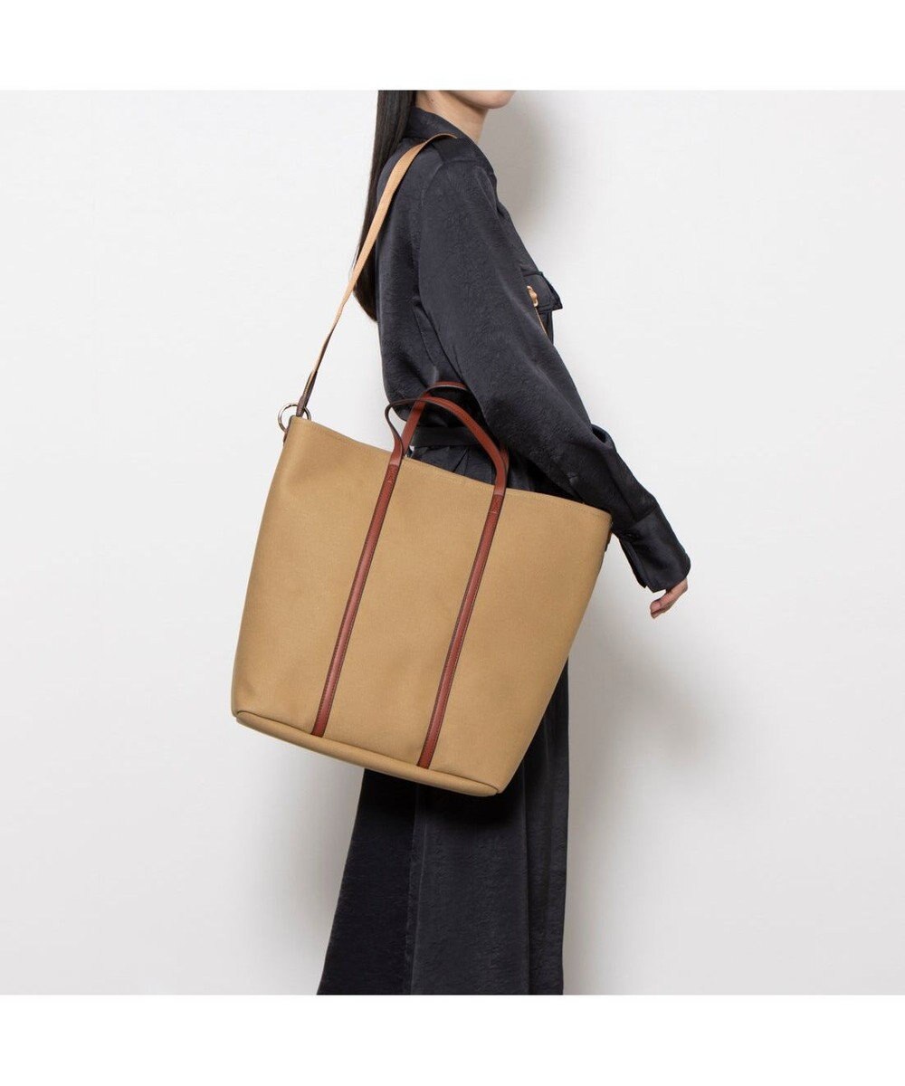 UNBILLION カシュカシュ cachecache / ツイルキャンバスビッグトートバッグ 