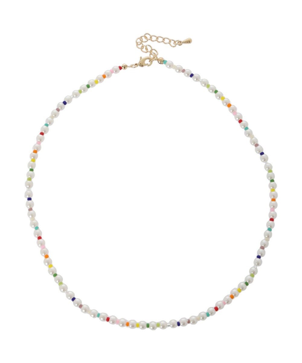 Green Parks ・ＨＡＬＦ　ＴＩＭＥ　マルチビーズネックレス 