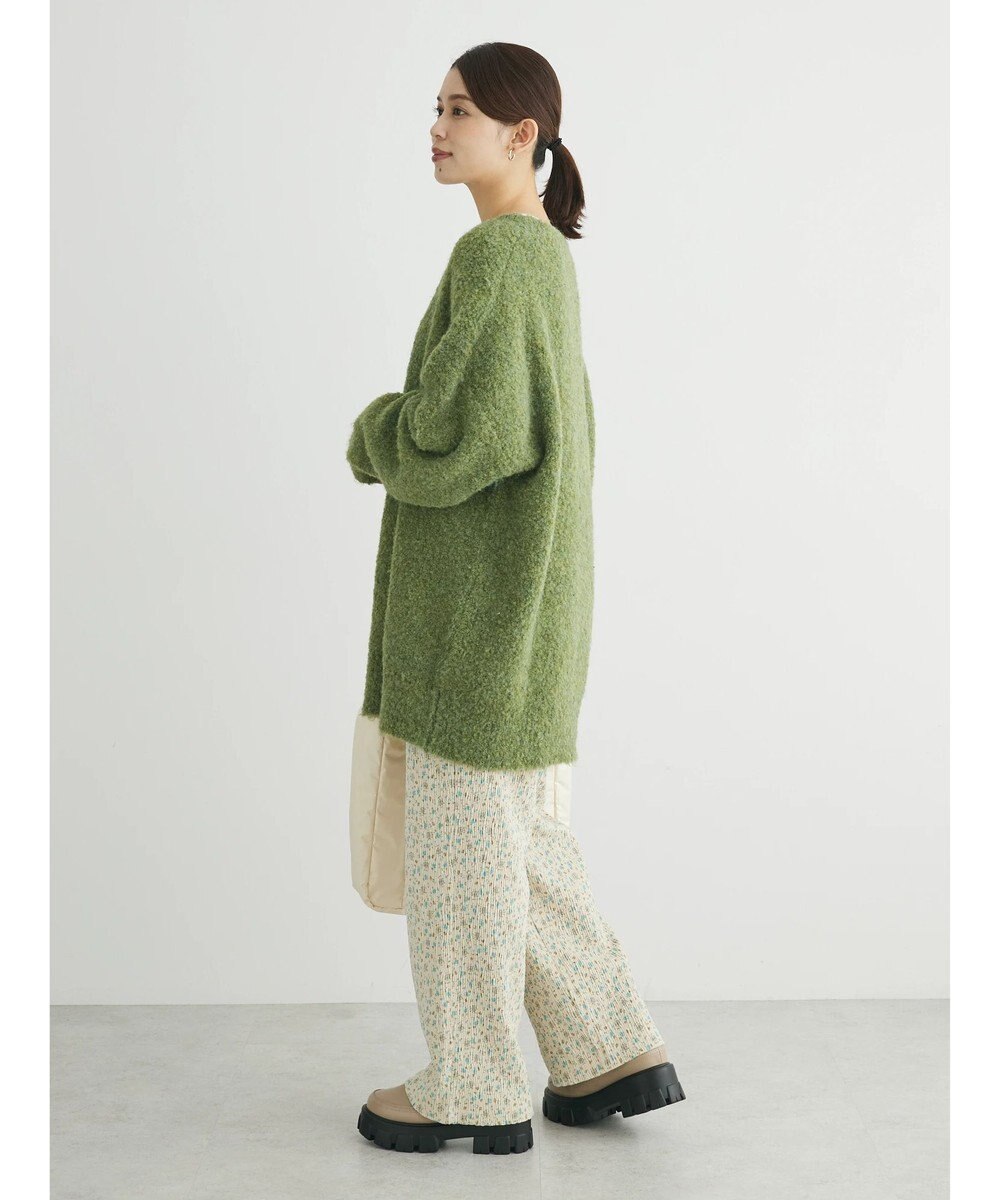 Green Parks ブークレゆるニットカーディガン 