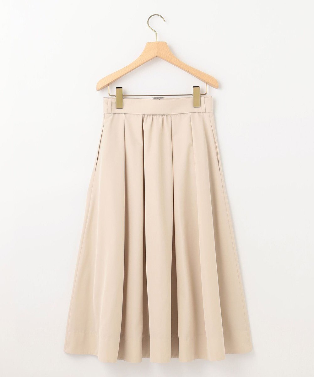 組曲 カラータフタベルト付き スカート 