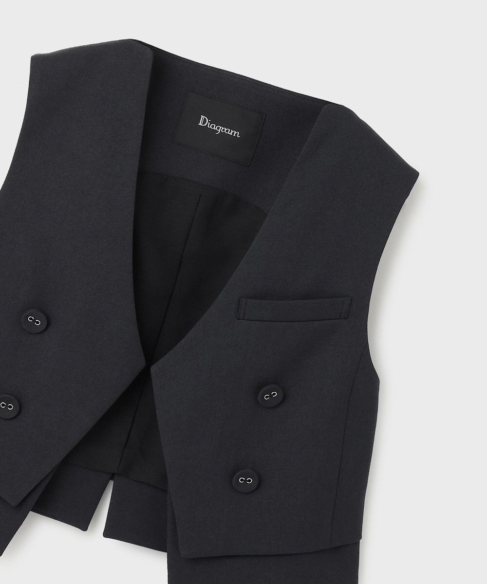 GRACE CONTINENTAL オックスショートジレ 