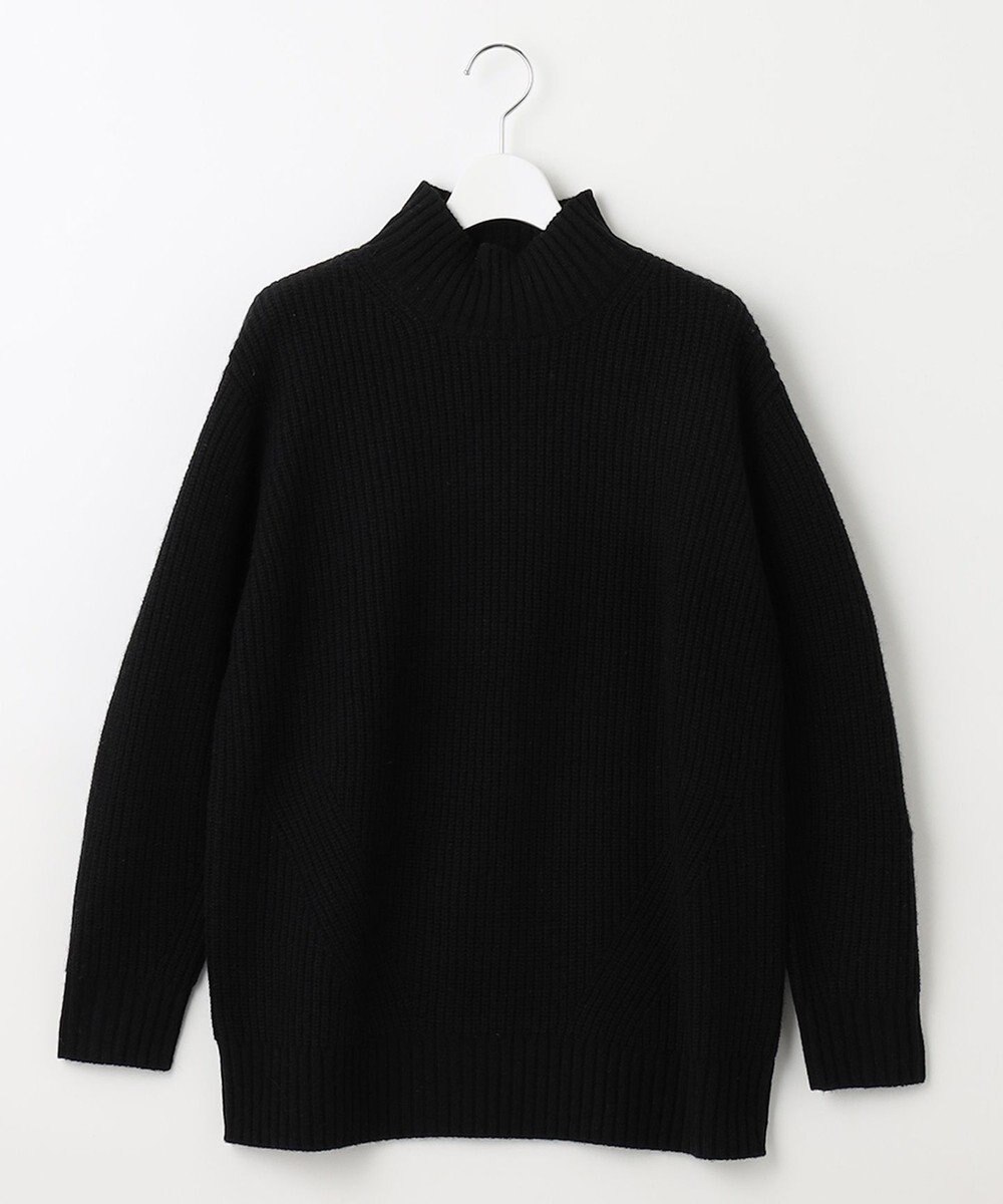 J.PRESS LADIES 【洗える】AUSSIE AIR ハイネック ミドルゲージ ニット 