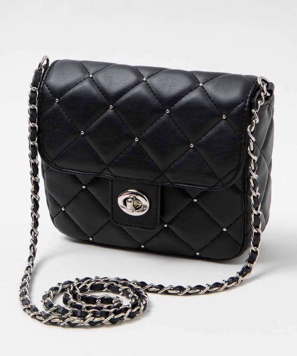 WEGO スタッズ付きキルティングショルダー 