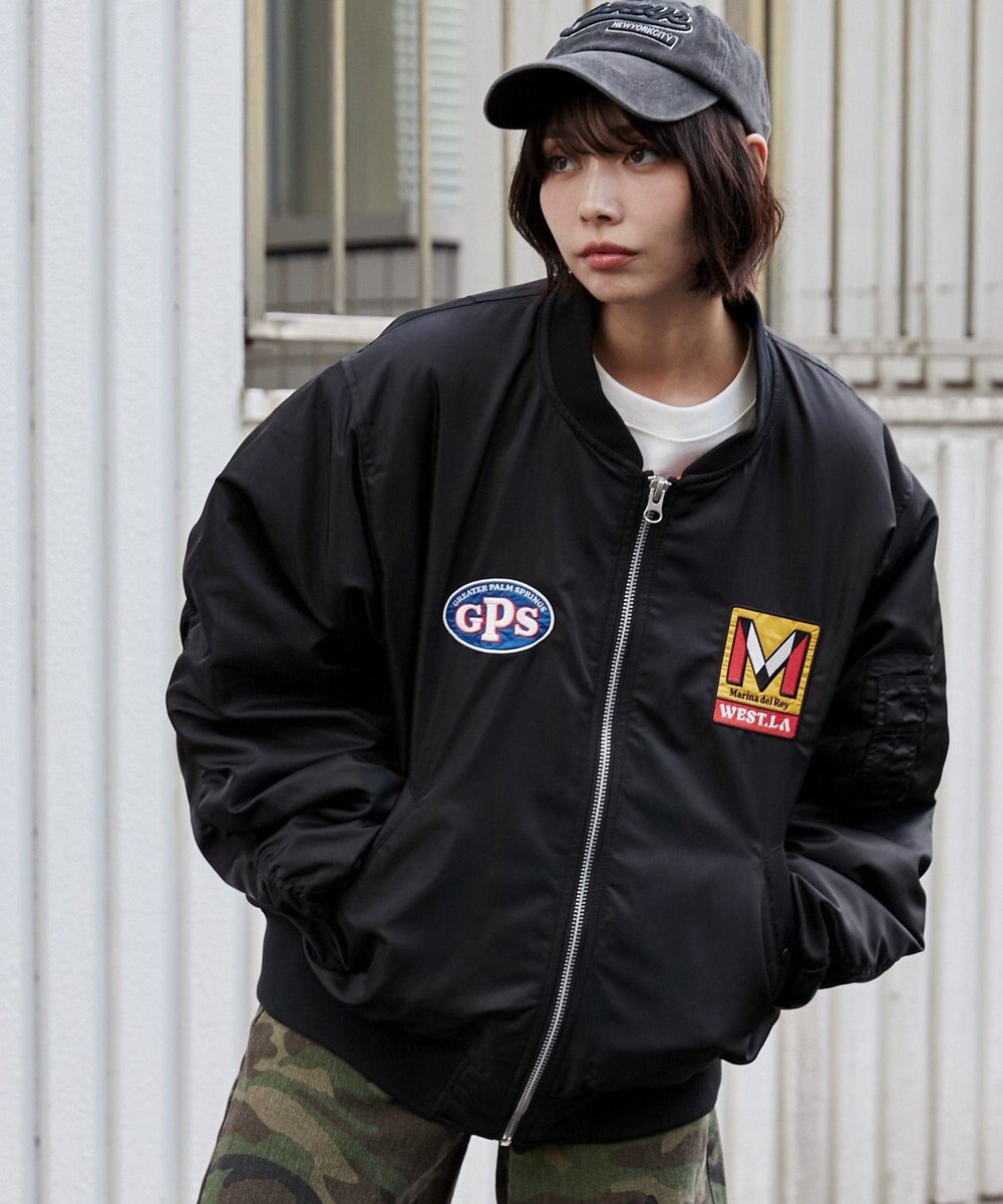 WEGO 【ユニセックス着用ITEM】パテッドワッペンMA－1 