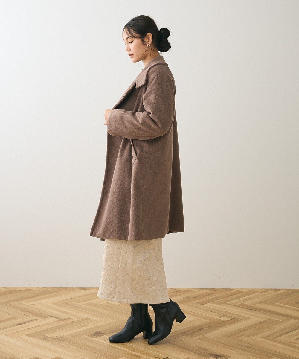 Green Parks スタンドロングコート 